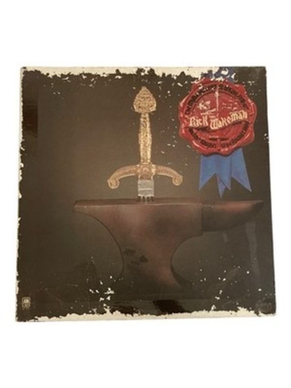 Rick Wakeman Myths Legends King Arthur Knights Round Table Vinyl LP A&M 1975